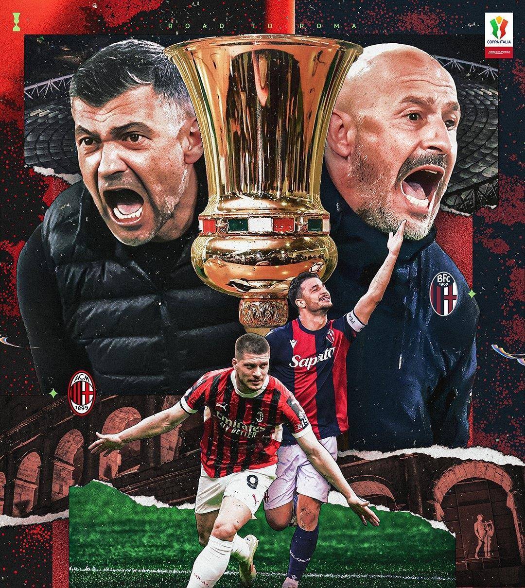 意甲冠军争夺战，双方实力相当