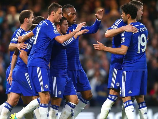 切尔西客场告捷，继续保持领先优势