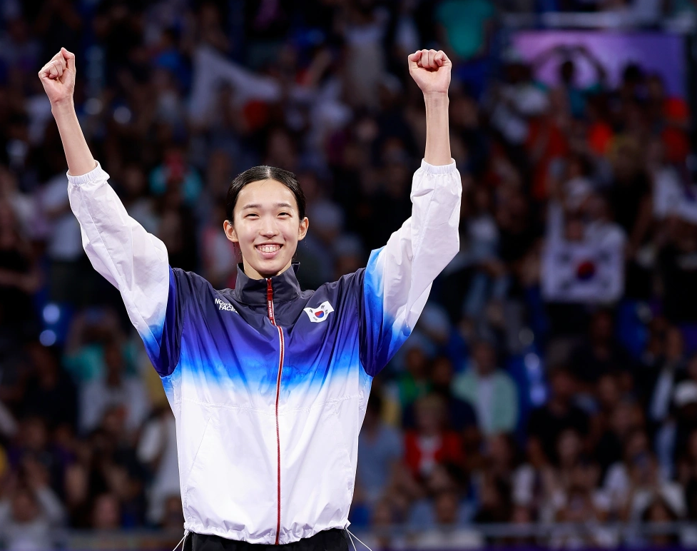 韩国跆拳道选手强势晋级决赛